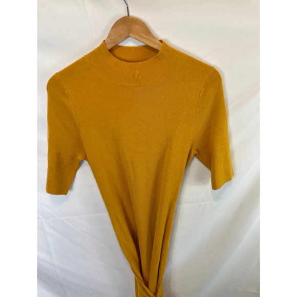Ann Taylor Mustard Yellow Dress - Picture 5 of 10